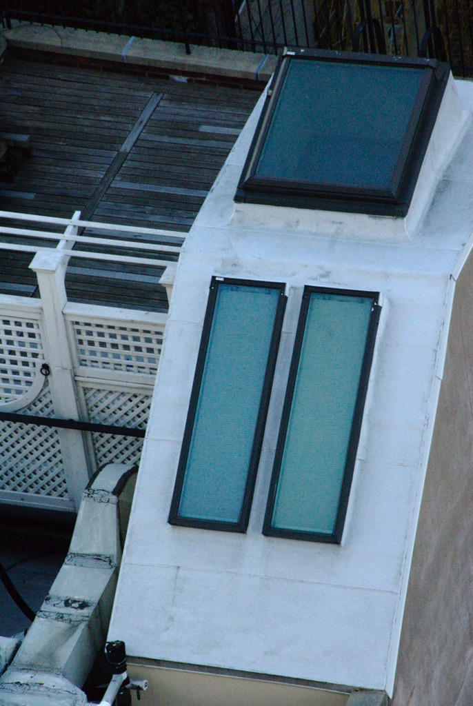 THREE SKYLIGHT VIEW